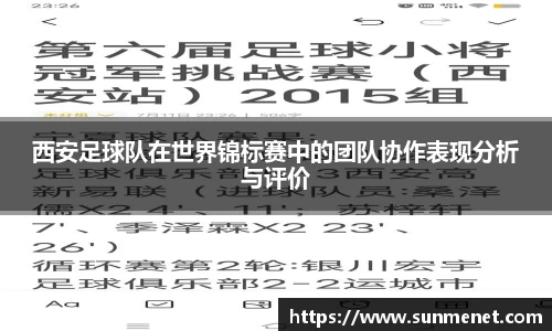 西安足球队在世界锦标赛中的团队协作表现分析与评价